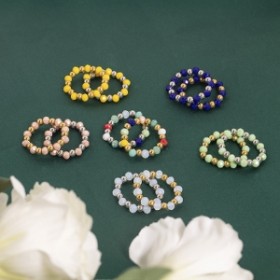 Craft bead rings